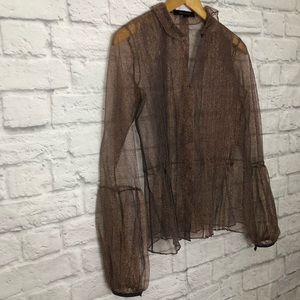 Marc Jacobs sheer blouse
